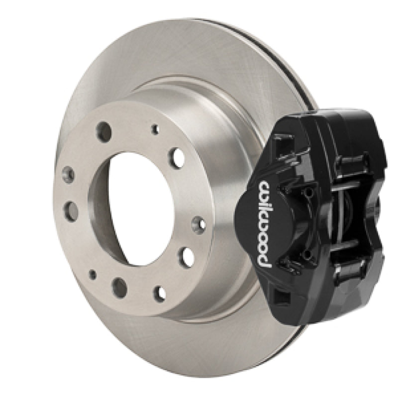 Wilwood 84-89 Porsche 911 D31 11.42in. Rear Brake Kit w/ Flex Lines - Black Brake Kits - Performance Blank Wilwood