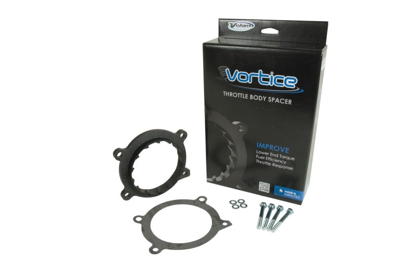 Volant 10-15 Chevrolet Camaro SS 6.2 V8 Vortice Throttle Body Spacer Throttle Body Spacers Volant
