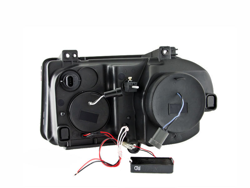ANZO 2005-2010 Chrysler 300C Projector Headlights w/ Halo Chrome (CCFL) G2 Headlights ANZO