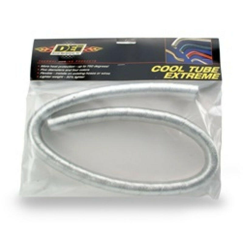 DEI Cool Tube Extreme 3/4in x 3ft - Silver Thermal Sleeves DEI