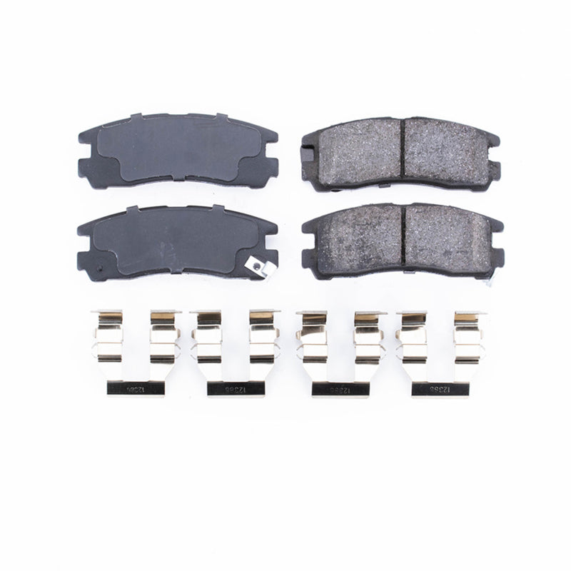 Power Stop 95-05 Chrysler Sebring Rear Z17 Evolution Ceramic Brake Pads w/Hardware Brake Pads - OE PowerStop