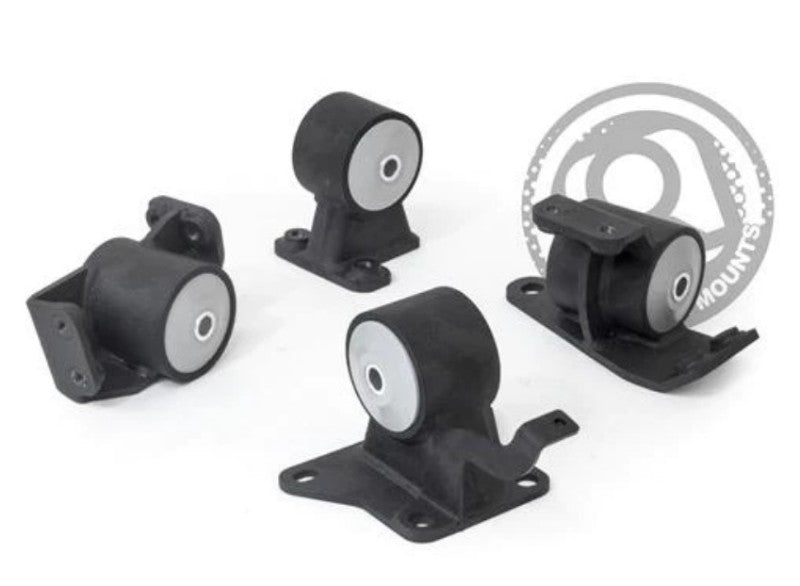 Innovative 90-99 Toyota MR2 5S/3S Black Steel Mounts 85A Bushings Engine Mounts Innovative Mounts