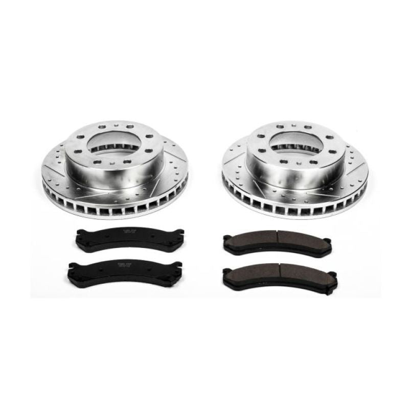 Power Stop 00-05 Cadillac DeVille Front Z23 Evolution Sport Brake Kit Brake Kits - Performance D&S PowerStop