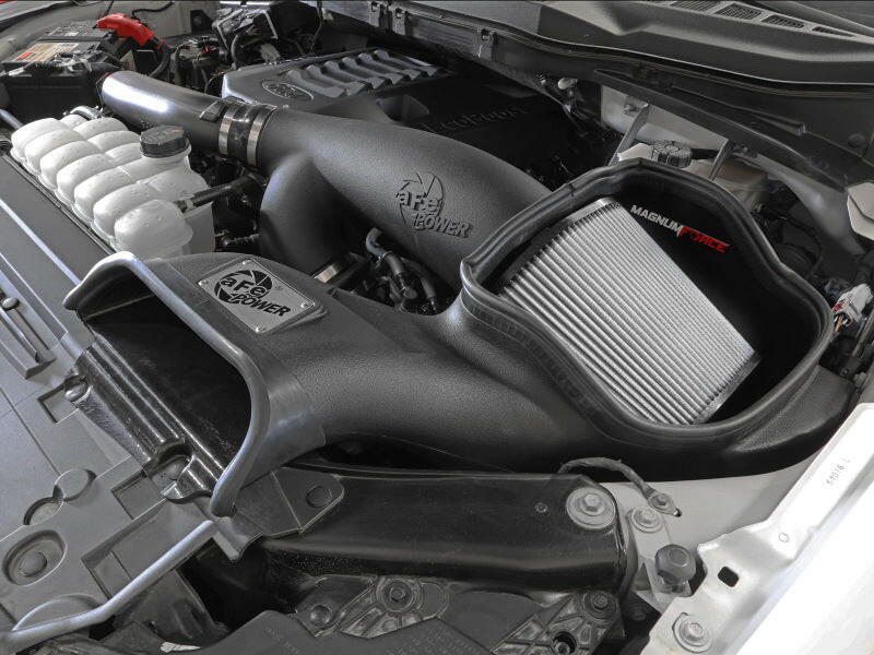 aFe MagnumFORCE Intake Stage-2 Pro DRY S 2021 Ford F-150 V6-3.5L (tt) Cold Air Intakes aFe