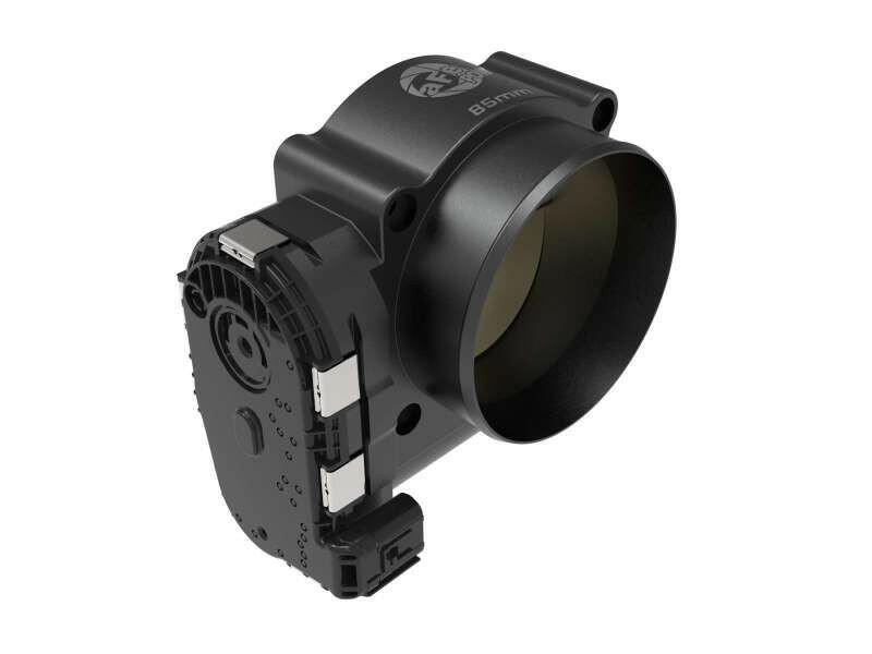 aFe 18-21 Ford Mustang GT 5.0L 85mm Billet Throttle Body Throttle Bodies aFe