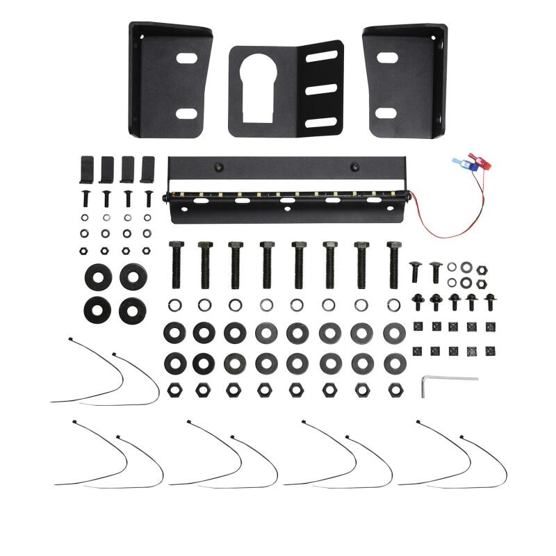 Westin 17-20 Ford F-150 Raptor Outlaw Rear Bumper - Tex. Blk Bumpers - Steel Westin