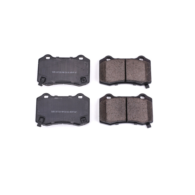 Power Stop 04-07 Cadillac CTS Rear Z16 Evolution Ceramic Brake Pads Brake Pads - OE PowerStop