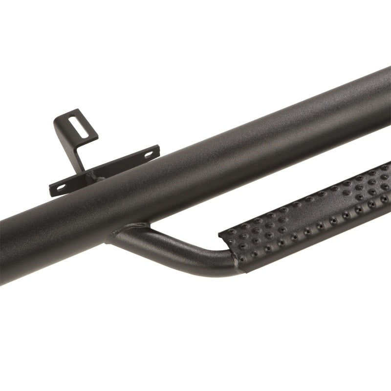 Rugged Ridge Spartan Nerf Bar Textured Black 07-18 Jeep Wrangler JKU 4 Door Nerf Bars Rugged Ridge