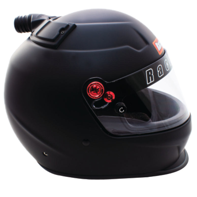 Racequip Flat Black TOP AIR PRO20 SA2020 Medium Helmets and Accessories Racequip