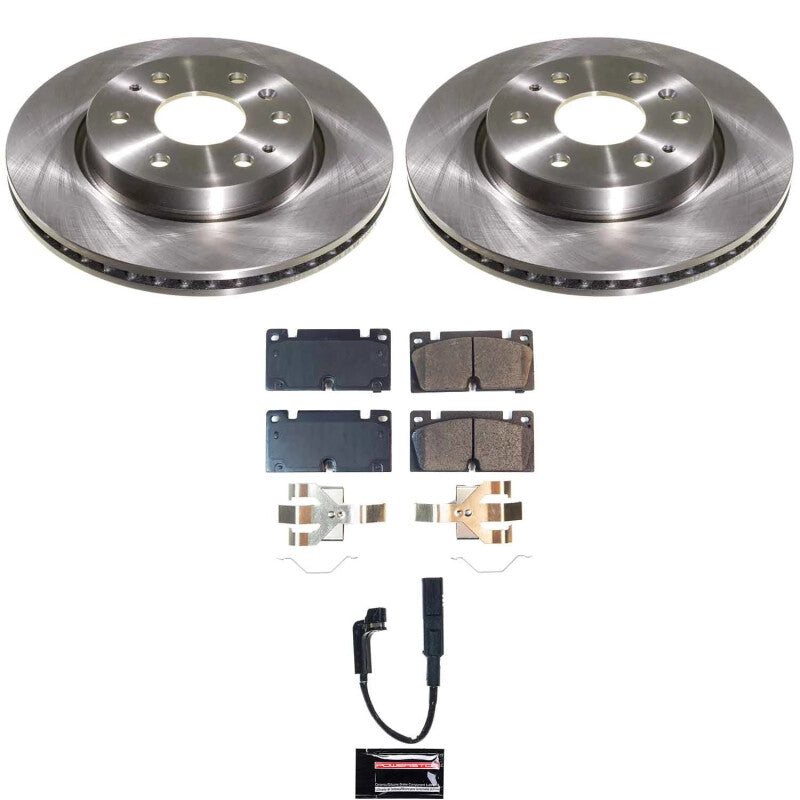 Power Stop 23-24 Chevrolet Colorado Front Autospecialty Brake Kit Brake Kits - OE PowerStop