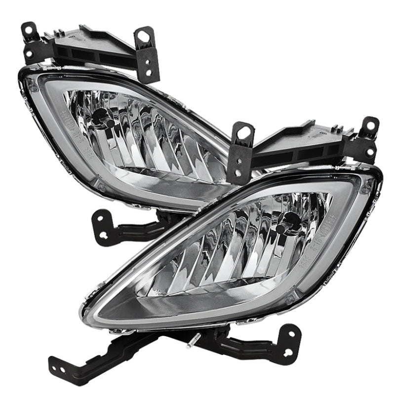 Spyder Hyundai Elantra 2011-2013 OE Style Fog Lights W/Switch Clear FL-HYE2011-C Fog Lights SPYDER