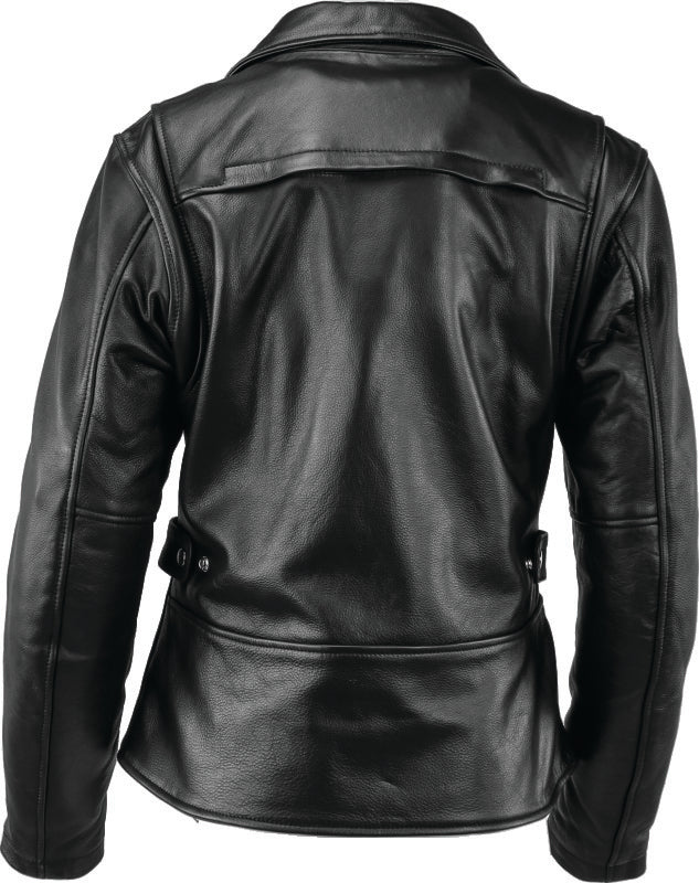 Kuryakyn Leather By River Road Ironclad Classic Leather Jacket Black Womens - Small Jackets - Leather Kuryakyn