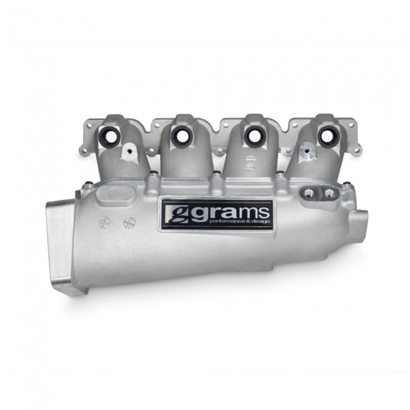 Grams Performance VW MK4 Small Port Intake Manifold - Raw Aluminum Intake Manifolds Grams Performance
