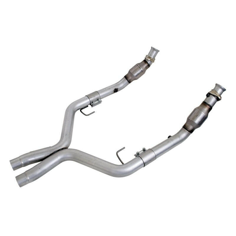 BBK 05-10 Mustang 4.6 GT High Flow X Pipe With Catalytic Converters - 2-3/4 Catback BBK