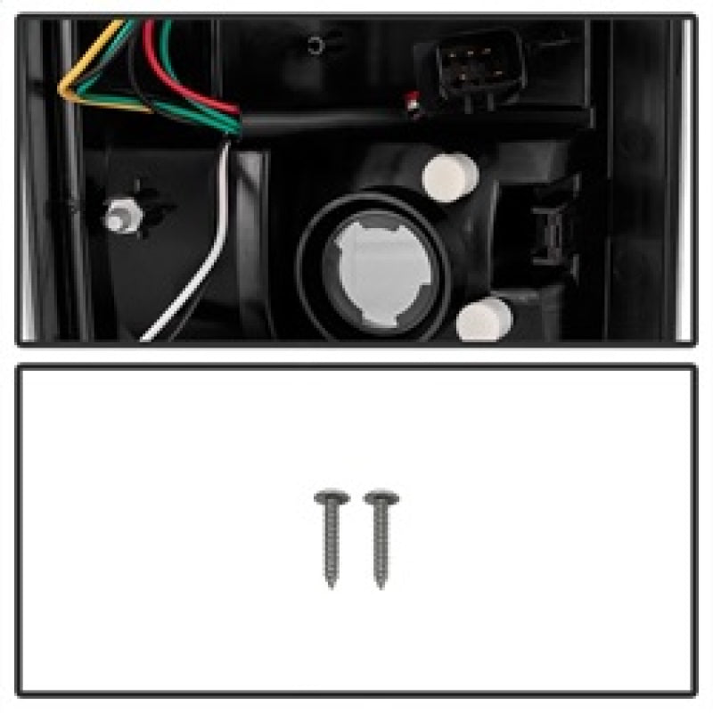 Spyder Dodge Ram 02-06 1500 Version 2 LED Tail Light - Black ALT-YD-DRAM02V2-LED-BK Tail Lights SPYDER