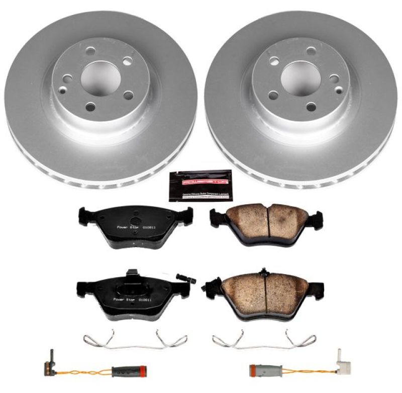 Power Stop 04-05 Mercedes-Benz E320 Front Z23 Evolution Sport Coated Brake Kit Brake Kits - Performance D&S PowerStop