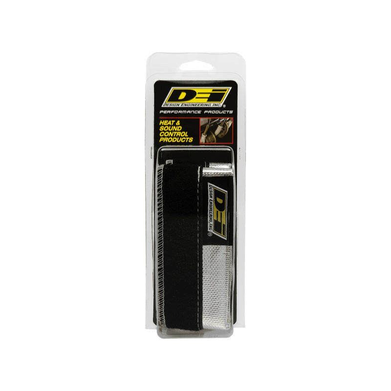 DEI Corvette C7 Oil Cooler Line Sleeves 2in - 2-1/2in x 18in Heat Shroud Thermal Wrap DEI