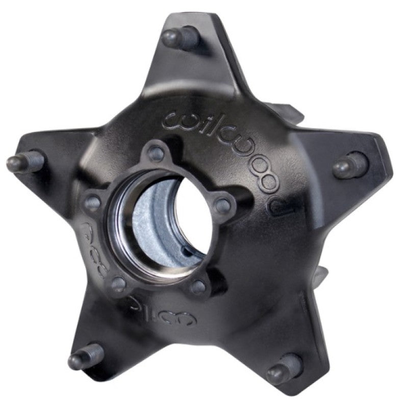 Wilwood Hub-Starlite 55 Rear - Standard Offset 5/8 C Studs-Black Wheel Hubs Wilwood
