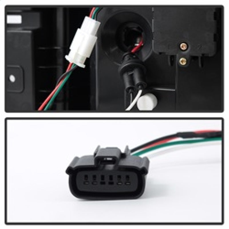 Spyder Chevy Tahoe / Suburban 15-17 LED Tail Lights - Red Clear (ALT-YD-CTA15-LED-RC) Tail Lights SPYDER