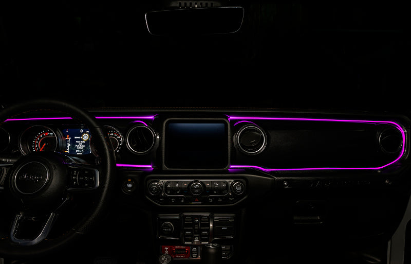 ORACLE Lighting Jeep Wrangler JL / Gladiator JT ColorSHIFT Fiber Optic LED Interior Kit Light Accessories and Wiring ORACLE Lighting