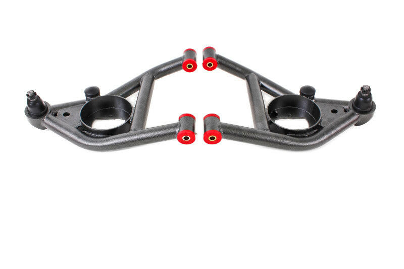 BMR 67-69 F-Body Non-Adj. Lower A-Arms (Polyurethane) - Black Hammertone Control Arms BMR Suspension