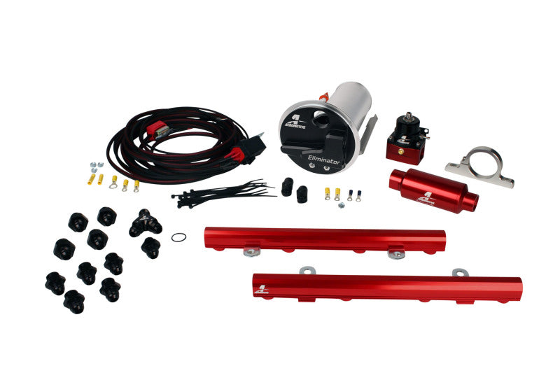 Aeromotive 07-12 Ford Mustang Shelby GT500 5.0L Stealth Eliminator Fuel System (18683/14130/16307) Fuel Systems Aeromotive