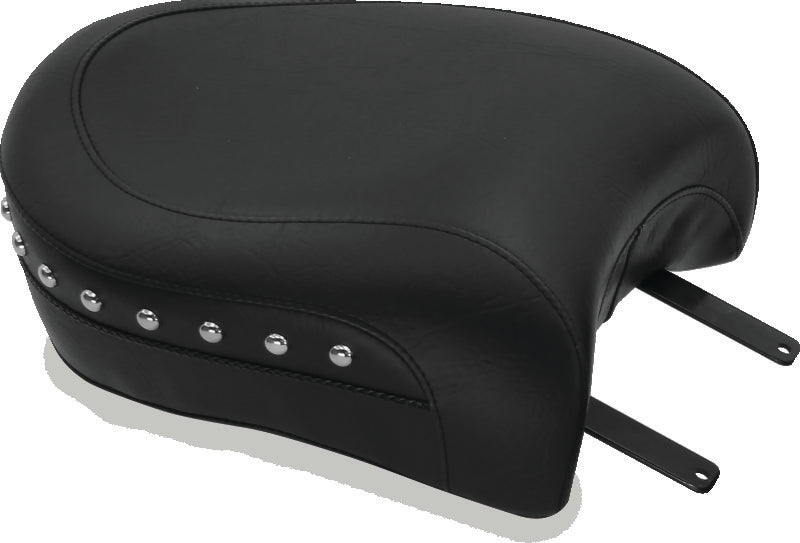 Mustang 14-21 Indian Chieftain, Chief, Dark Horse, Vintage Standard Tour Pass Seat w/Studs - Black Passenger Motorcycle Seats Mustang Motorcycle