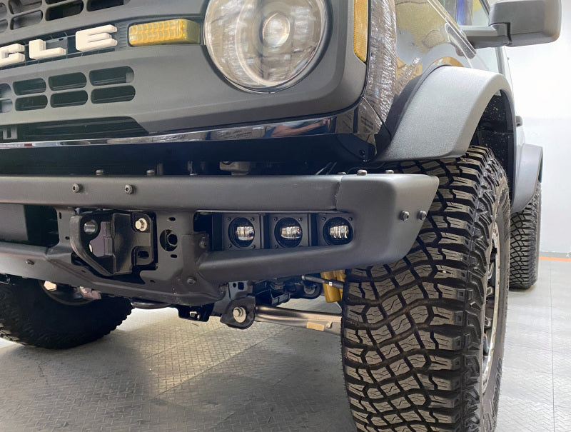 ORACLE Lighting 21-22 Ford Bronco Triple LED Fog Light Kit for Steel Bumper - White Fog Lights ORACLE Lighting