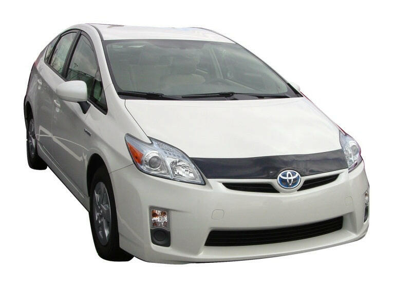 AVS 10-11 Toyota Prius (Excl. V Model) Aeroskin Low Profile Acrylic Hood Shield - Smoke Hood Deflectors AVS