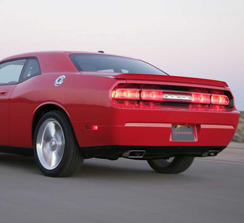 Gibson 08-10 Dodge Challenger SRT8 6.1L 2.5in Cat-Back Dual Exhaust - Stainless Catback Gibson