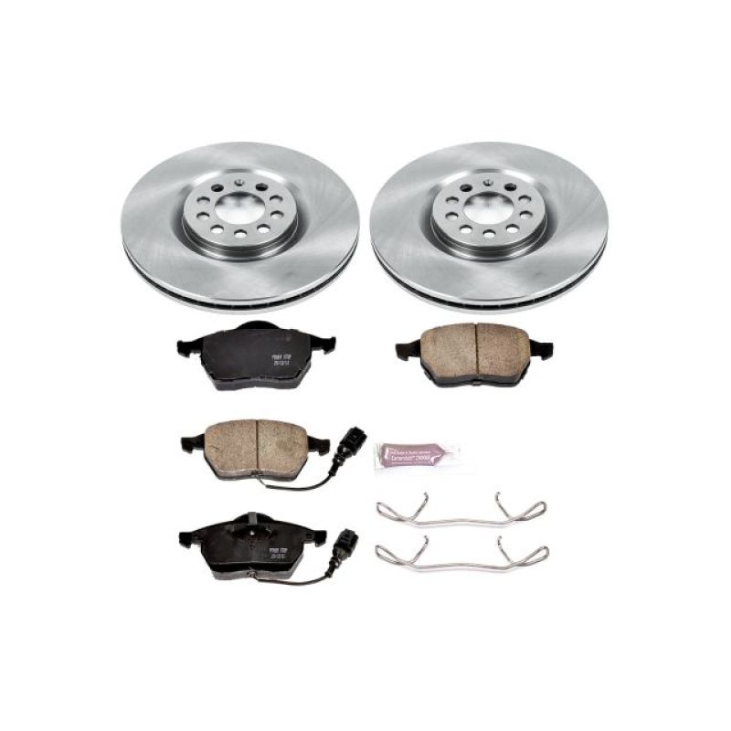Power Stop 99-06 Audi TT Front Autospecialty Brake Kit Brake Kits - OE PowerStop