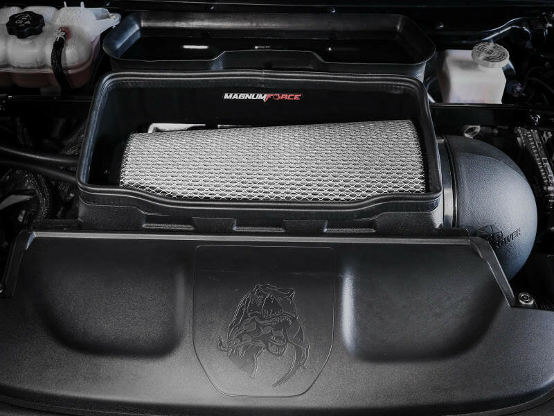 aFe 21-23 RAM 1500 TRX V8-6.2L SC Magnum FORCE Stage2 Cold Air Intake System w/Pro DRY S Cold Air Intakes aFe