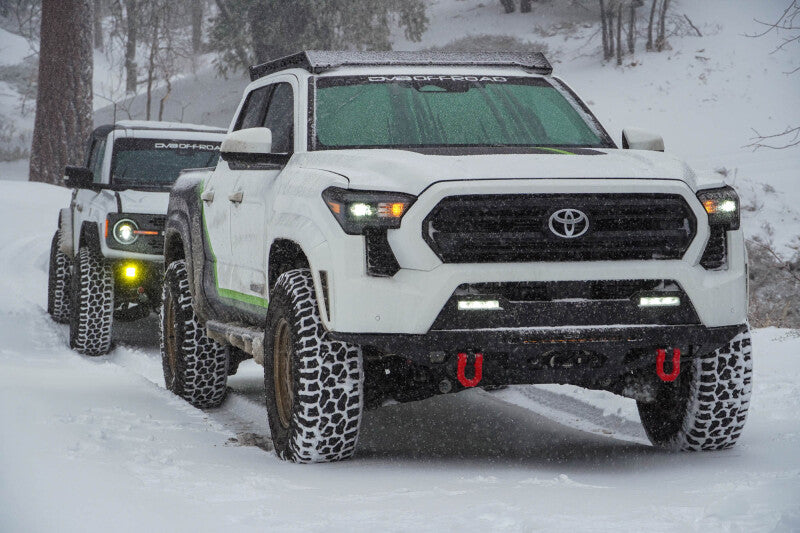 DV8 Offroad 2024-2025 Toyota Tacoma Double Cab Roof Rack Roof Rack DV8 Offroad
