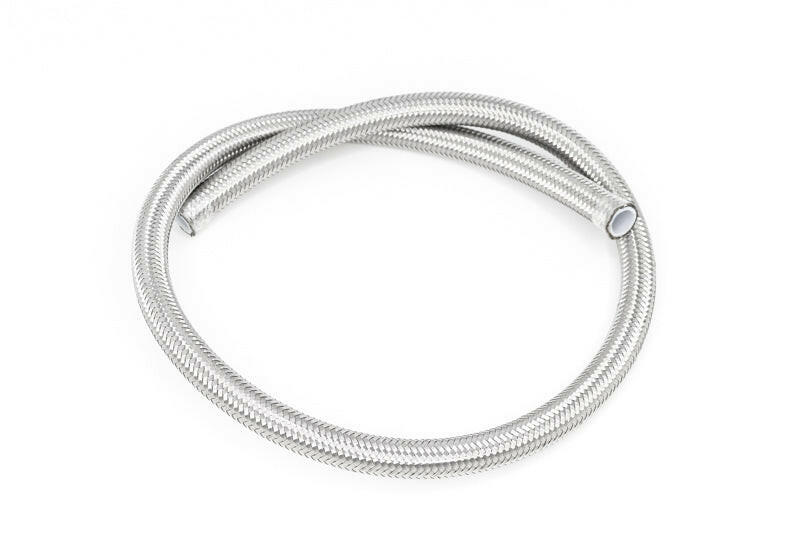 DeatschWerks 6AN SS Double Braided PTFE Hose 3 Feet Hoses DeatschWerks