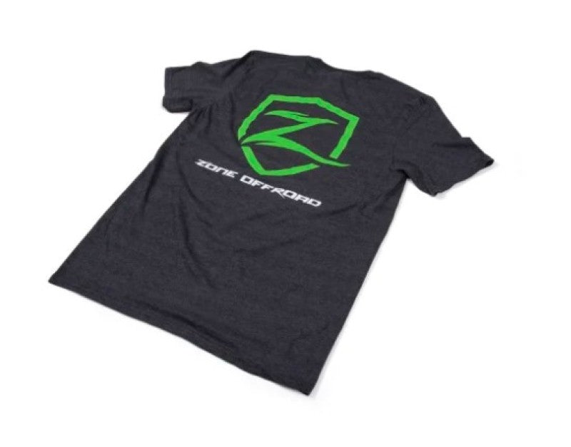 Zone Offroad Charcoal Gray Premium Cotton T-Shirt w/ Zone Offroad Logos - XL Shirts Zone Offroad