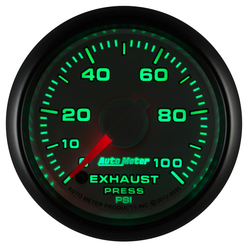 Autometer Factory Match Exhaust Pressure Gauge 2-1/16in 0-100 PSI FSE Dodge Gauges AutoMeter