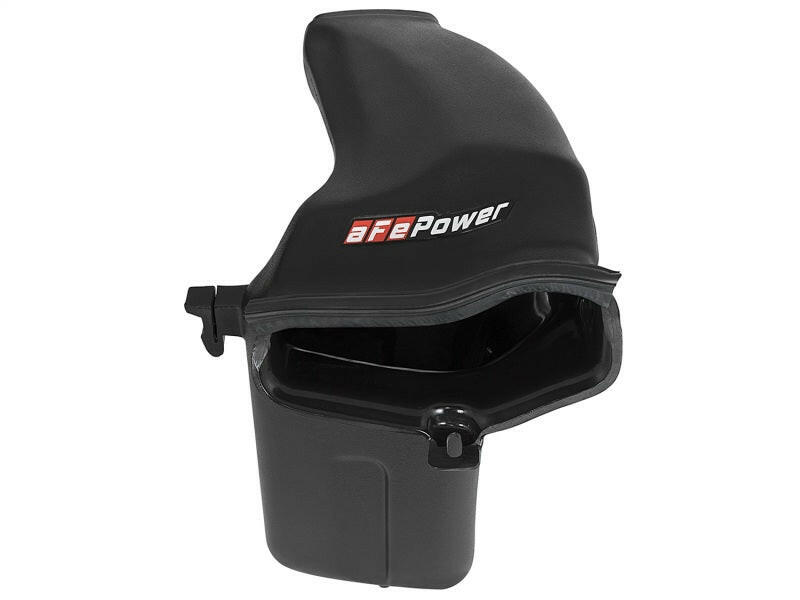 aFe Momentum HD Dynamic Air Scoop 2017 Ford Diesel Trucks V8-6.7L (td) Air Intake Components aFe