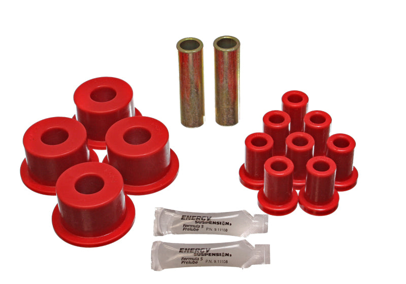 Energy Suspension Spring Bushings - Red Bushing Kits Energy Suspension
