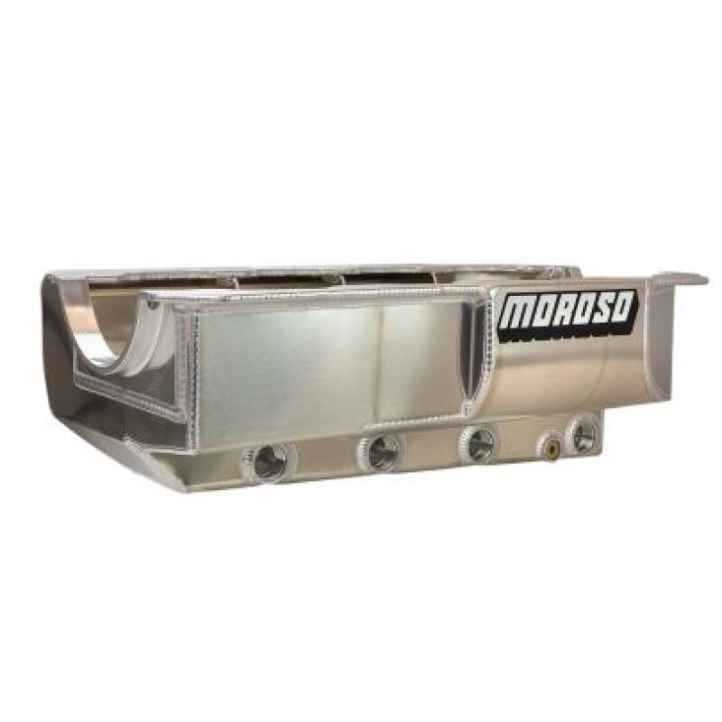 Moroso Mountain Motor Pro Stock CFE 5in Bore Space DRCE4 Style/GM DRCE4 Dry Sump Aluminum Oil Pan Oil Pans Moroso