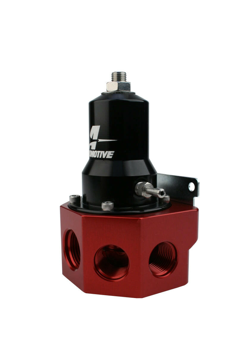 Aeromotive Regulator - 30-120 PSI - .500 Valve - 4x AN-08 and AN-10 inlets / AN-10 Bypass Fuel Pressure Regulators Aeromotive