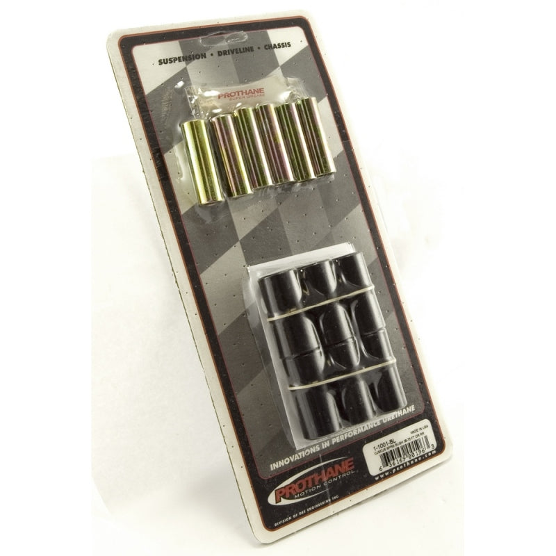 Rugged Ridge Leaf Spring Bushing Kit Front or Rear Black 55-75 CJ Bushing Kits Rugged Ridge