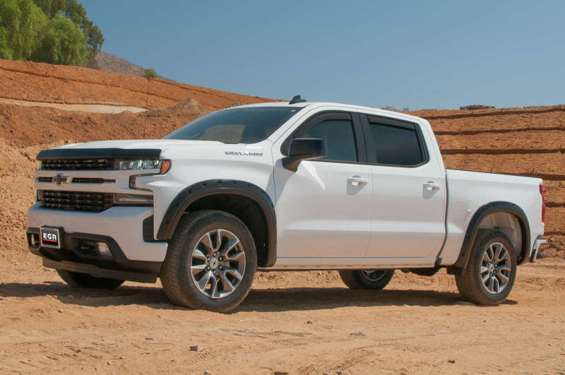 EGR 2019 Chevy 1500 Bolt-On Style Fender Flares - Set - Black Fender Flares EGR