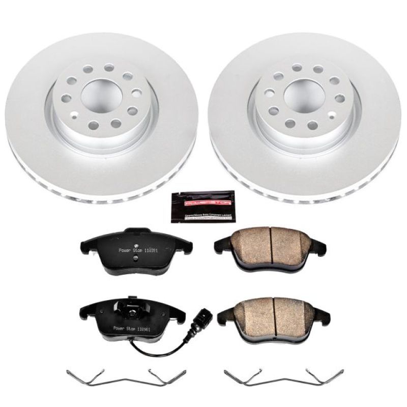 Power Stop 15-18 Audi Q3 Front Z23 Evolution Sport Coated Brake Kit Brake Kits - Performance D&S PowerStop