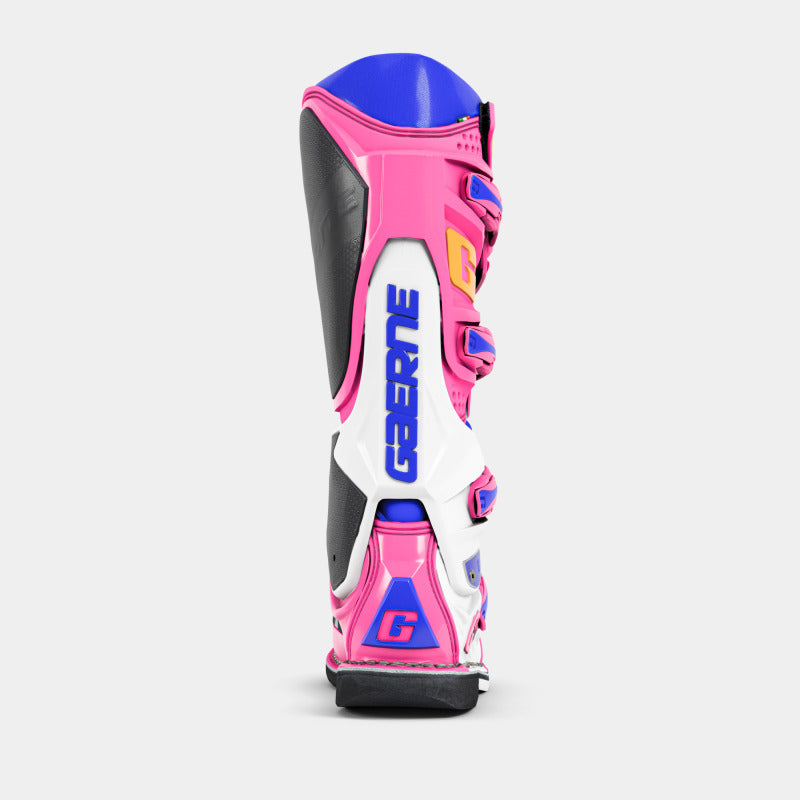 Gaerne SG12 Limited Edition Shockwave MX Multi Color Size 8 Motorcycle Boots Gaerne