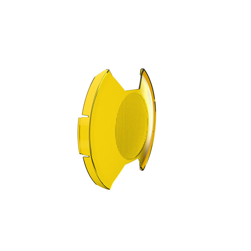 KC HiLiTES SlimLite 8in. LED Light Shield SAE Driving (Shield Only) - Selective Yellow Light Covers and Guards KC HiLiTES