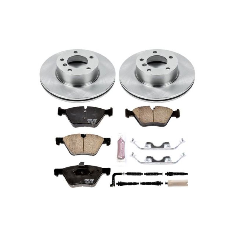 Power Stop 2007 BMW 328i Front Autospecialty Brake Kit Brake Kits - OE PowerStop