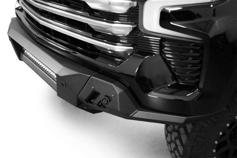 ADD 2022+ Chevrolet Silverado 1500 Black Label Front Bumper Bumpers - Steel Addictive Desert Designs
