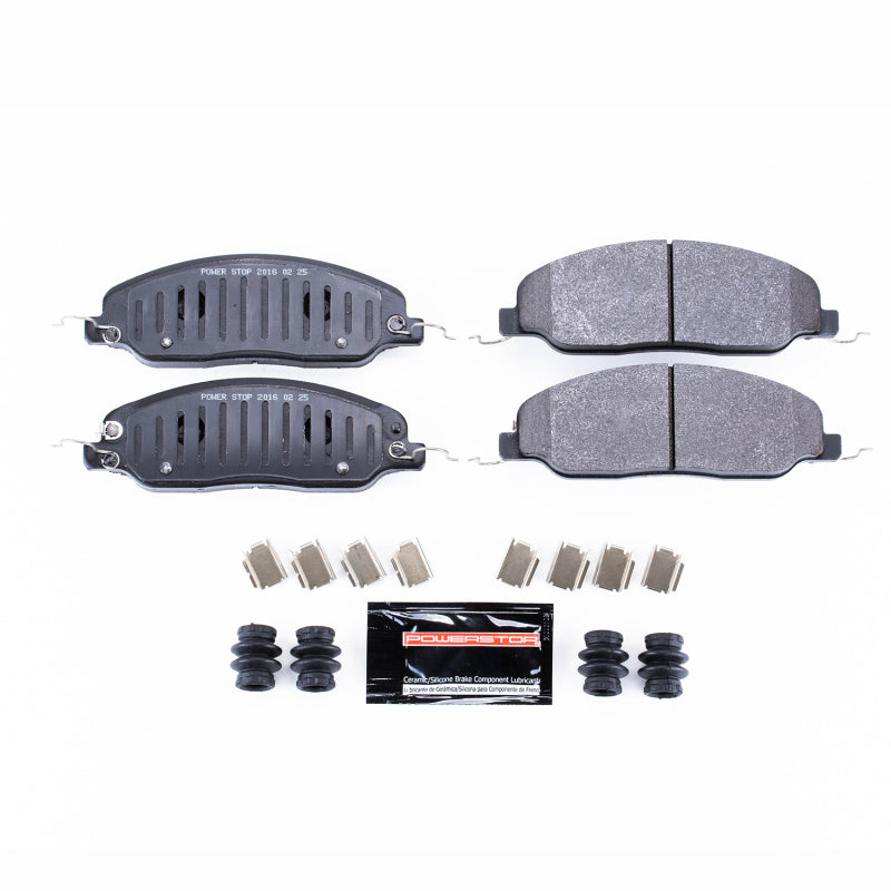 Power Stop 11-14 Ford Mustang Front Track Day Brake Pads Brake Pads - Racing PowerStop