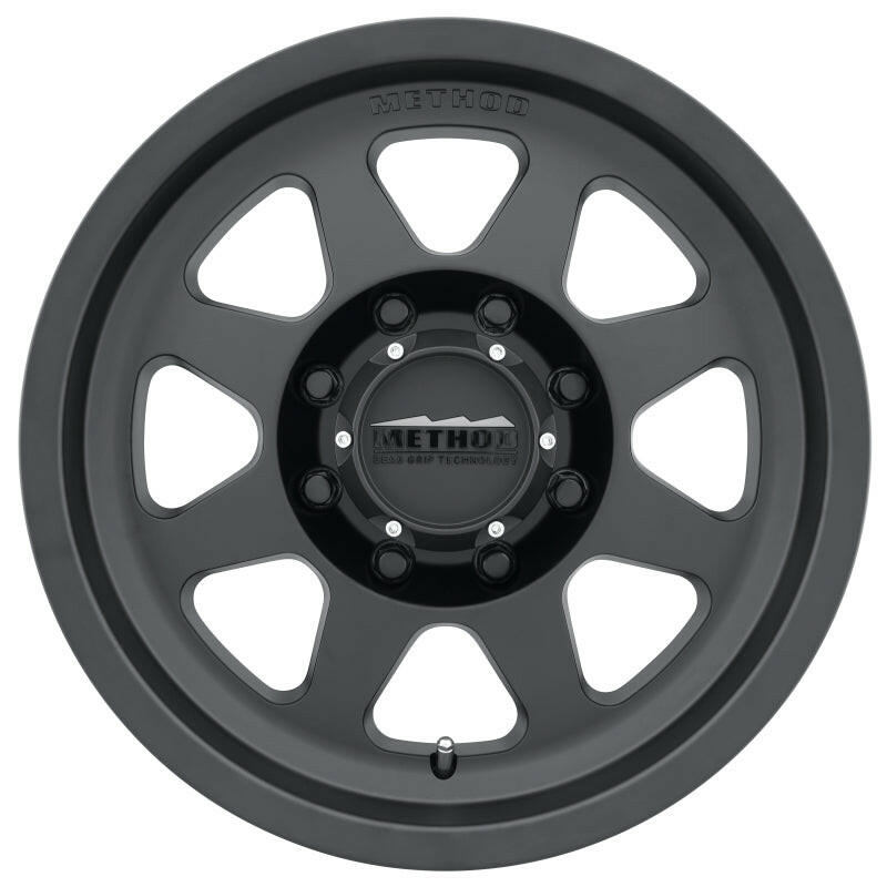 Method MR701 17x8.5 0mm Offset 8x6.5 130.81mm CB Matte Black Wheel Wheels - Cast Method Wheels