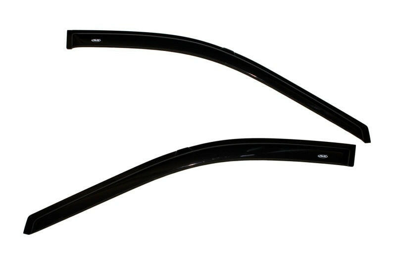 AVS 14-18 Chevy Silverado 1500 Standard Cab Ventvisor Outside Mount Window Deflectors 2pc - Smoke Wind Deflectors AVS